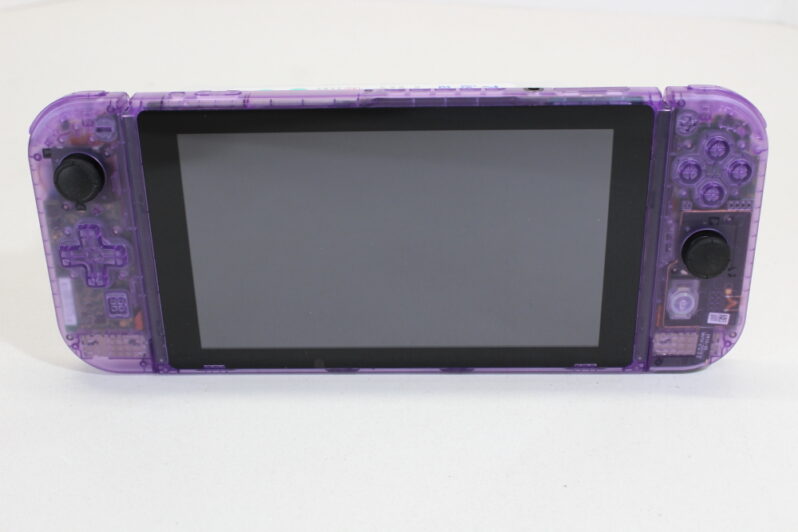 Shell Swapped Atomic Purple Nintendo Switch