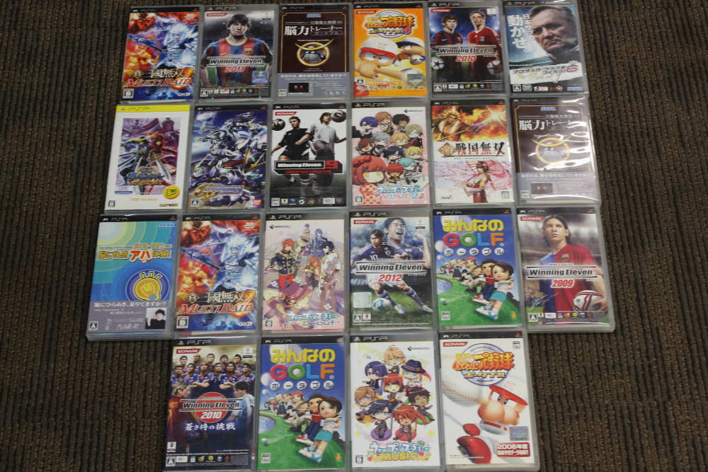 Wholesale Lot of 22 PSP PlayStation Portable Games (Untested)