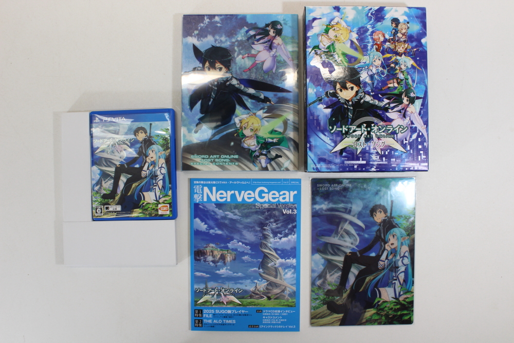 PSVITA/ Sword Art Online - Lost Song - Manga Anime Game from Japan