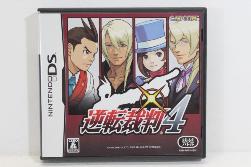 Gyakuten Saiban 4 Ace Attorney CIB (B) Nintendo DS NDS