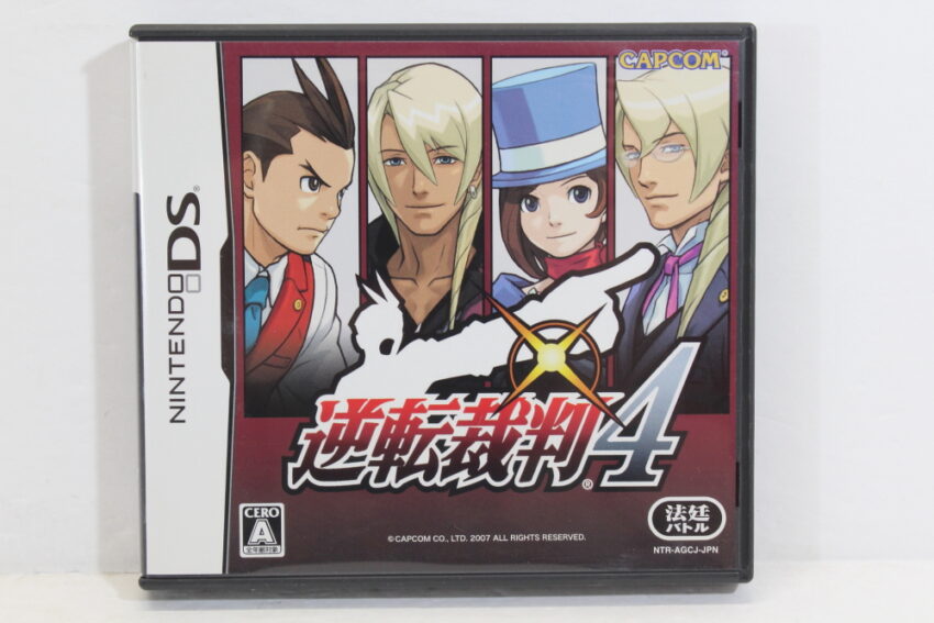 Gyakuten Saiban 4 Ace Attorney CIB (B) Nintendo DS NDS