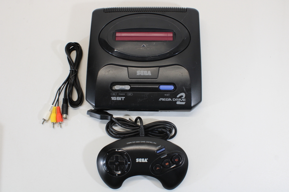 Sega Megadrive 1 Console System w/ 2 Pads Japanese Version Genesis From  Japan