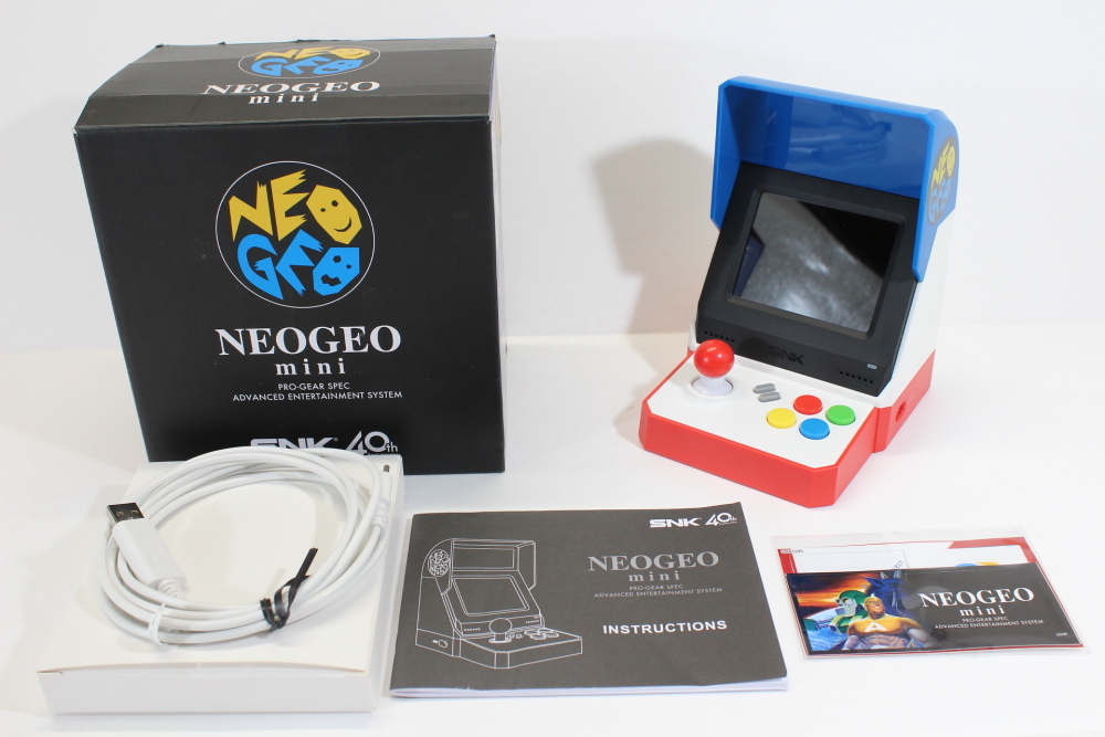 Neo Geo Mini Arcade Console Boxed (B)
