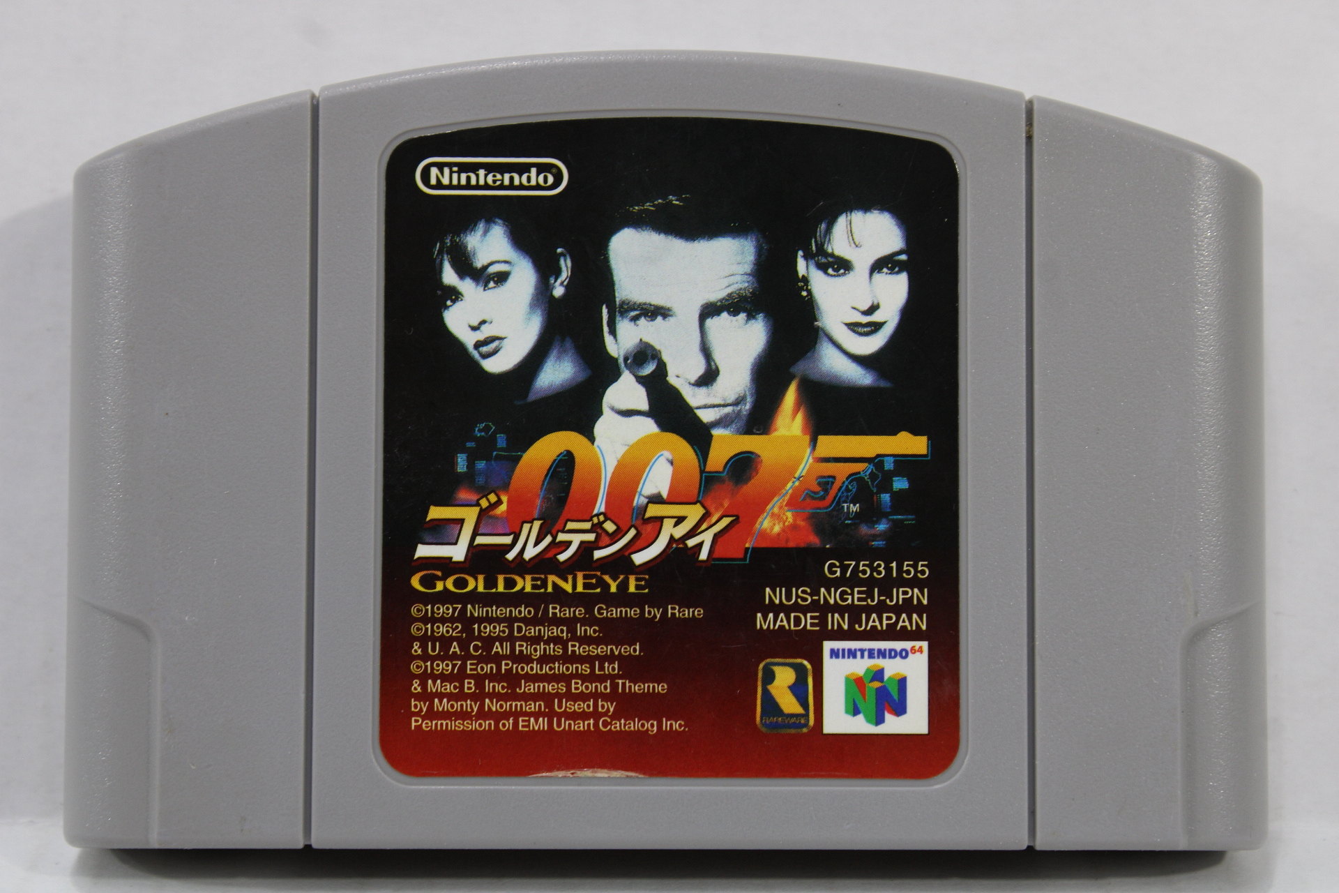 007 GoldenEye Nintendo 64 N64 Game For Sale