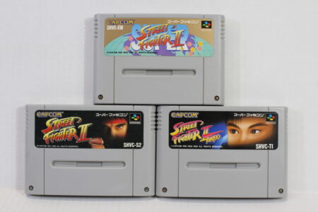 Lot of 3 Street Fighter II 2 Turbo Super (B) Nintendo Super Famicom SFC