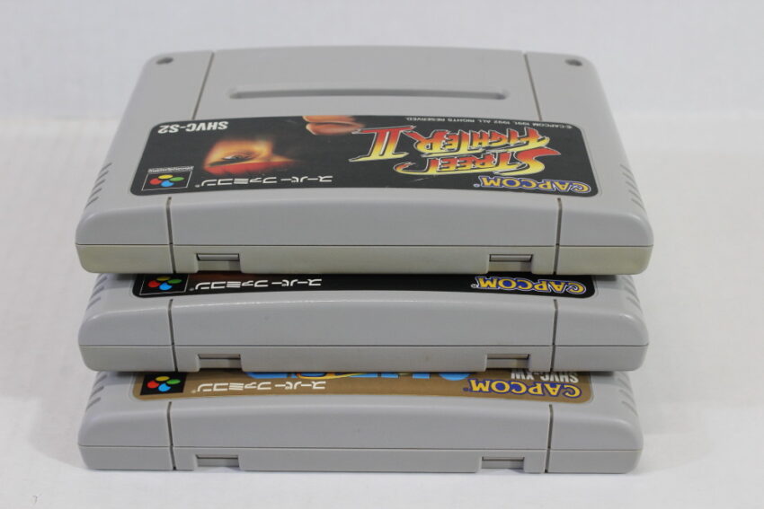 Lot of 3 Street Fighter II 2 Turbo Super (B) Nintendo Super Famicom SFC