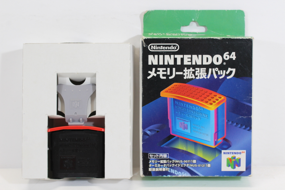 Boxed Official Nintendo Memory Expansion Pak Pack for Nintendo 64 NUS-007  N64 (B)