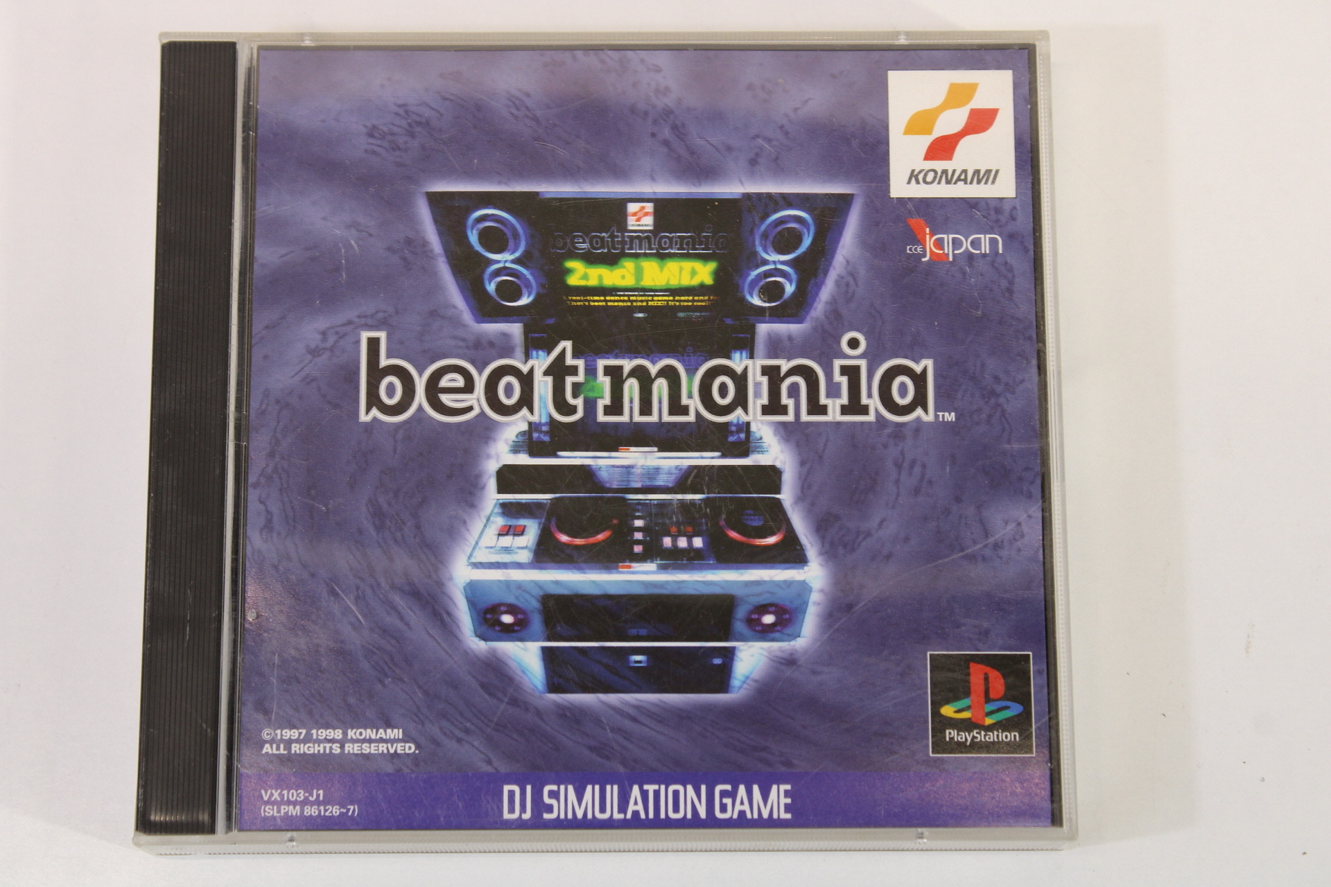 ASCII ASC-0515BM DJ Controller W/ Beatmania Playstation PS1 PS2 / 2 (B)