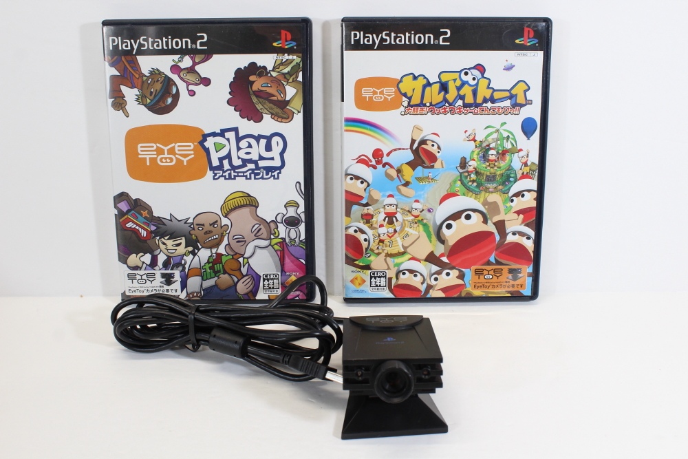 Eye Toy With Games USB Camera SCJH-10001L Ape Escape  Eye Toy Play  Playstation PS2 (B) – Retro Games Japan