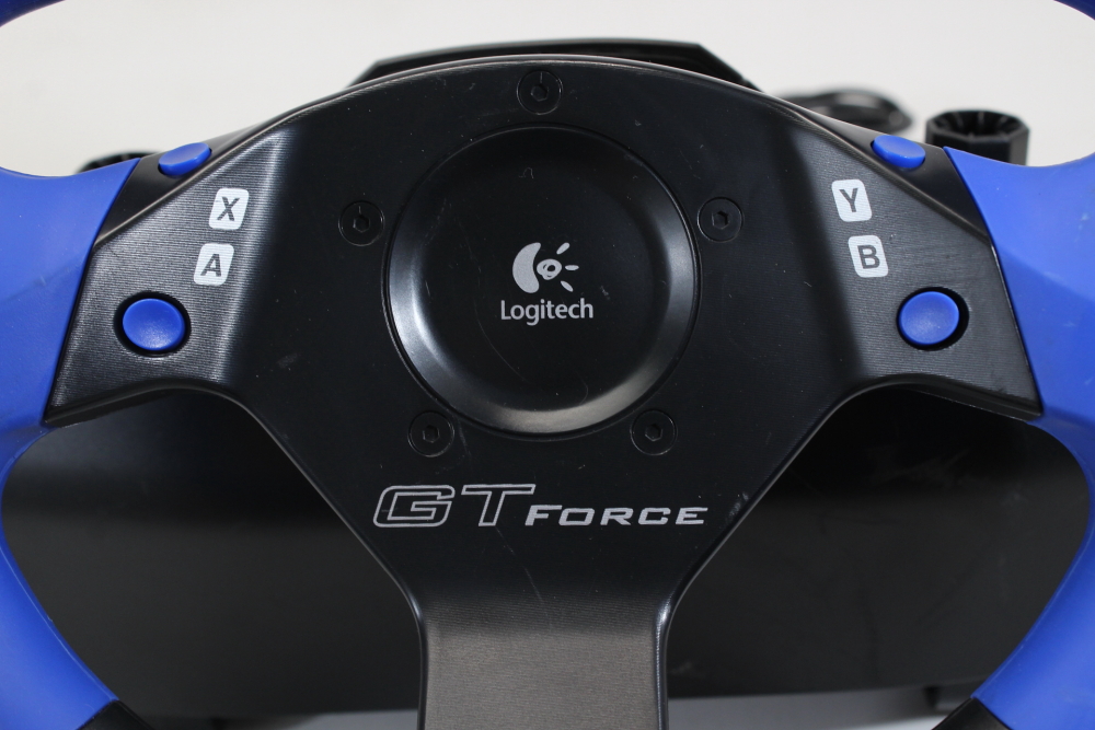 Logitech Driving Force Feedback E-UC2 Steering Wheel for PS2/PS3