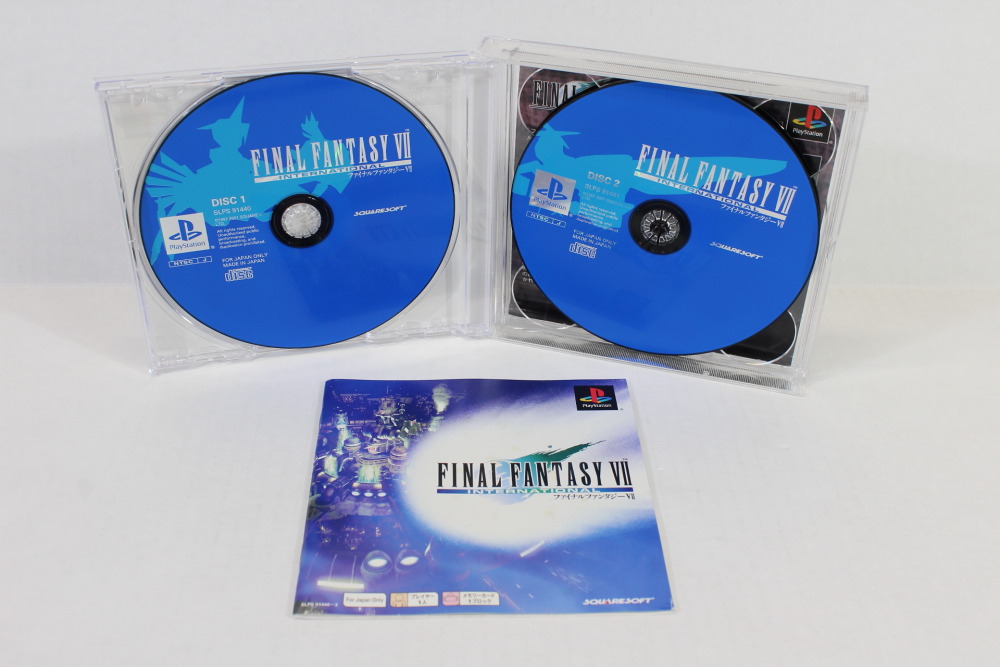 Final Fantasy VII 7 International PSOne Books Ver (B) SONY PlayStation 1 PS1