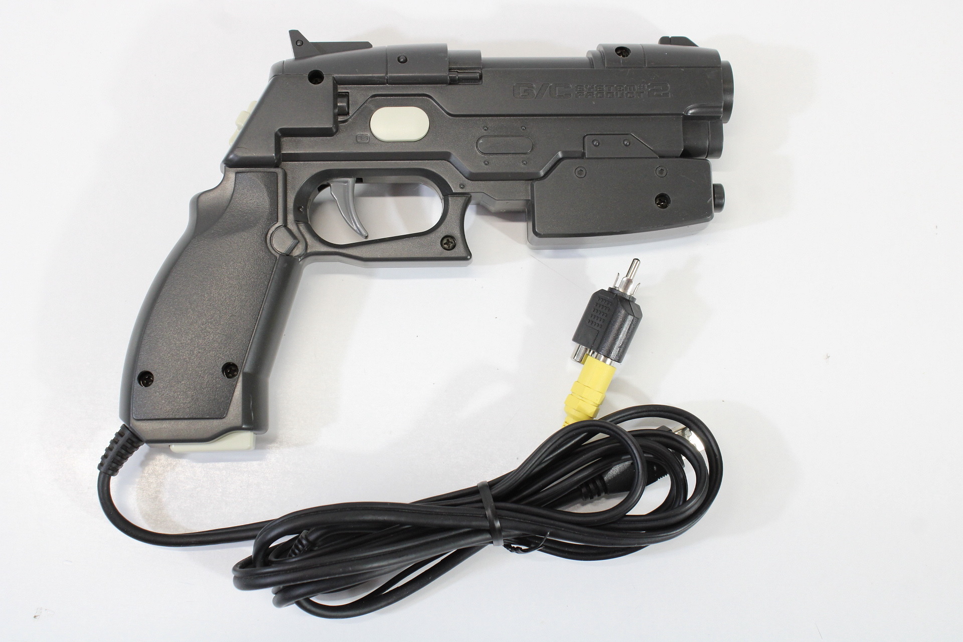 Namco NPC-106 GunCon 2 Light Gun Controller W/ Adapter Playstation 2 PS2 (B)