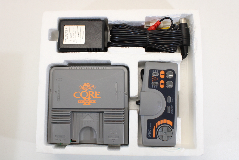 PC Engine Core Grafx 2 Console Boxed CIB PCE (A)