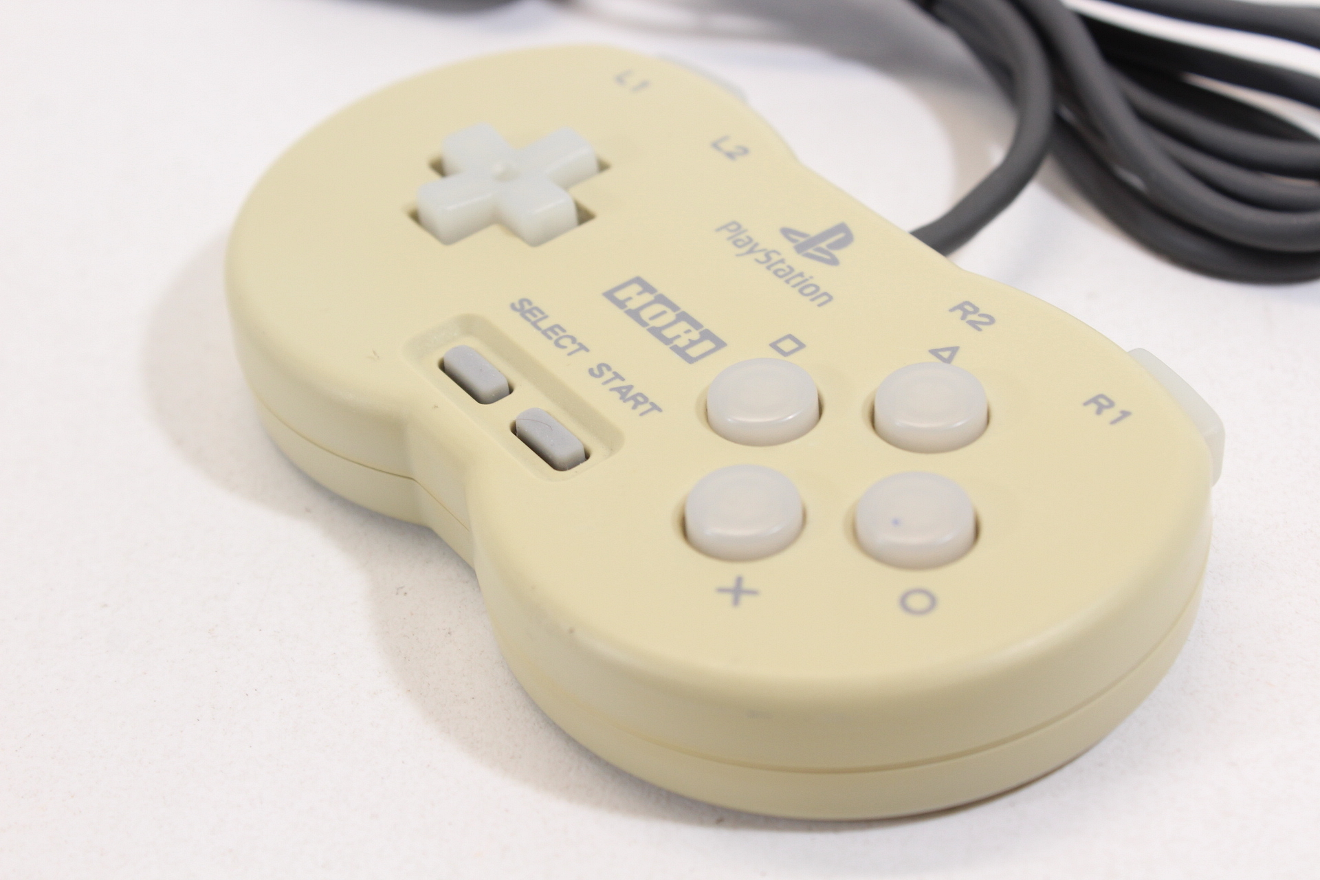 Official Hori Off White Pocket Controller Discolored Playstation 2