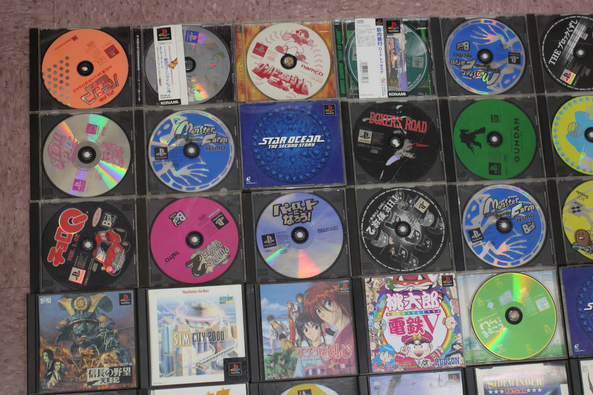 Wholesale Lot of 50 PS1 PlayStation 1 Games No Manual (Untested) – Retro  Games Japan