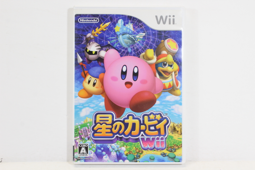 No Manual Hoshi no Kirby / Kirby's Dream Land Wii (B) – Retro Games Japan