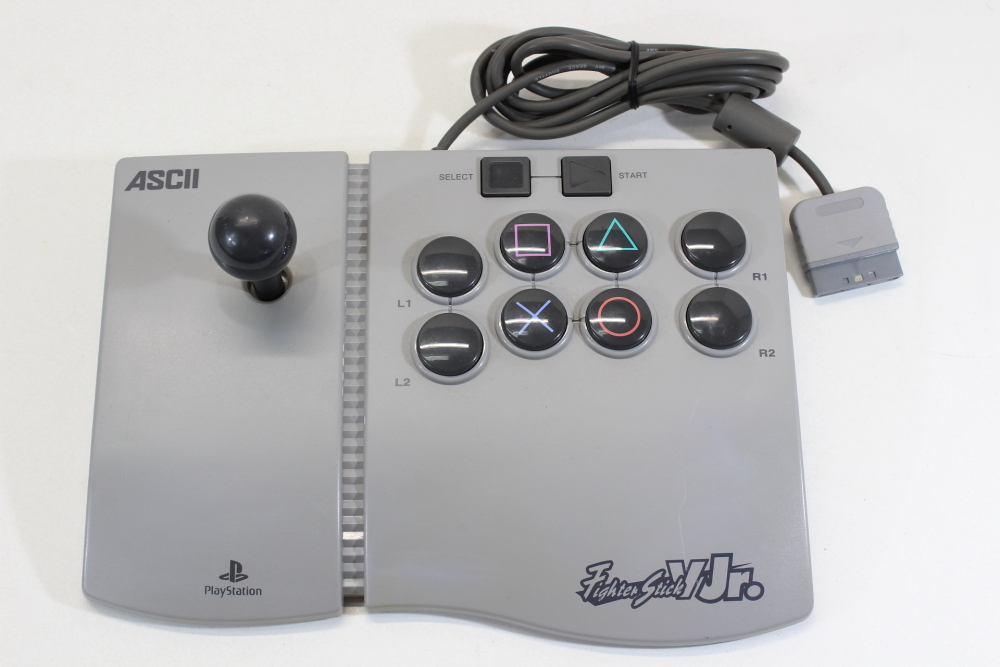 ASCII Fighter Jr. Limited Arcade Joystick Controller Playstation PS (B) – Retro Games Japan