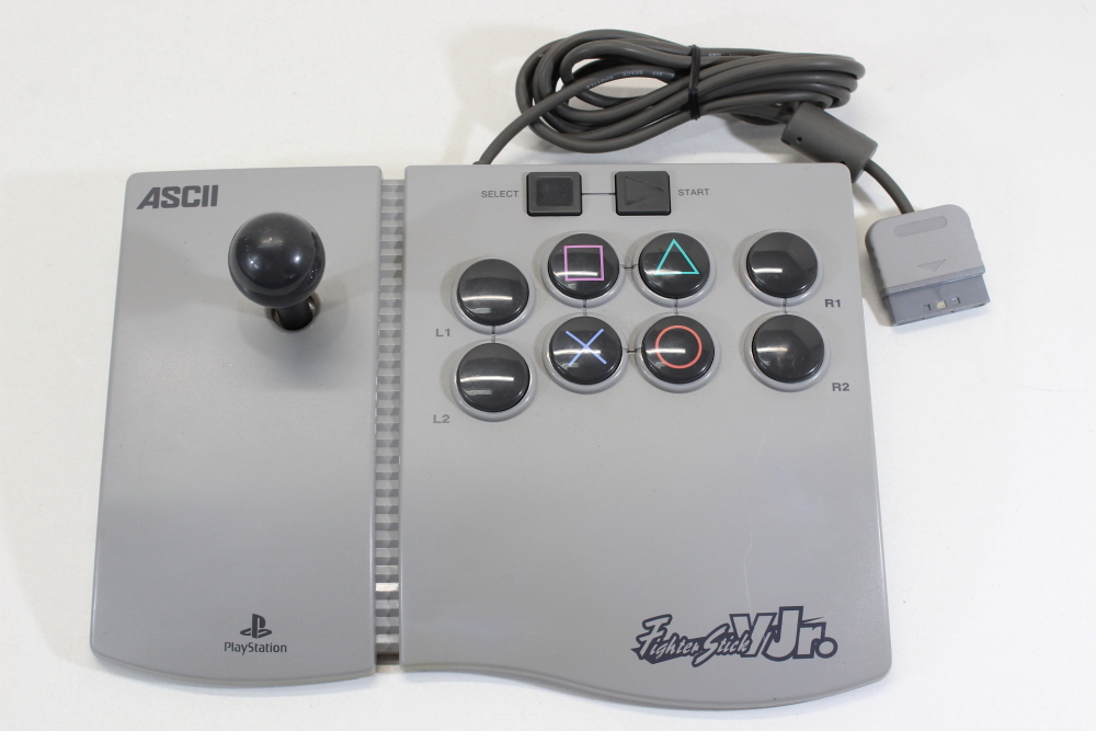 ASCII Fighter Stick V Jr. Limited Arcade Joystick Controller ASC-0504LM  Playstation PS (B)