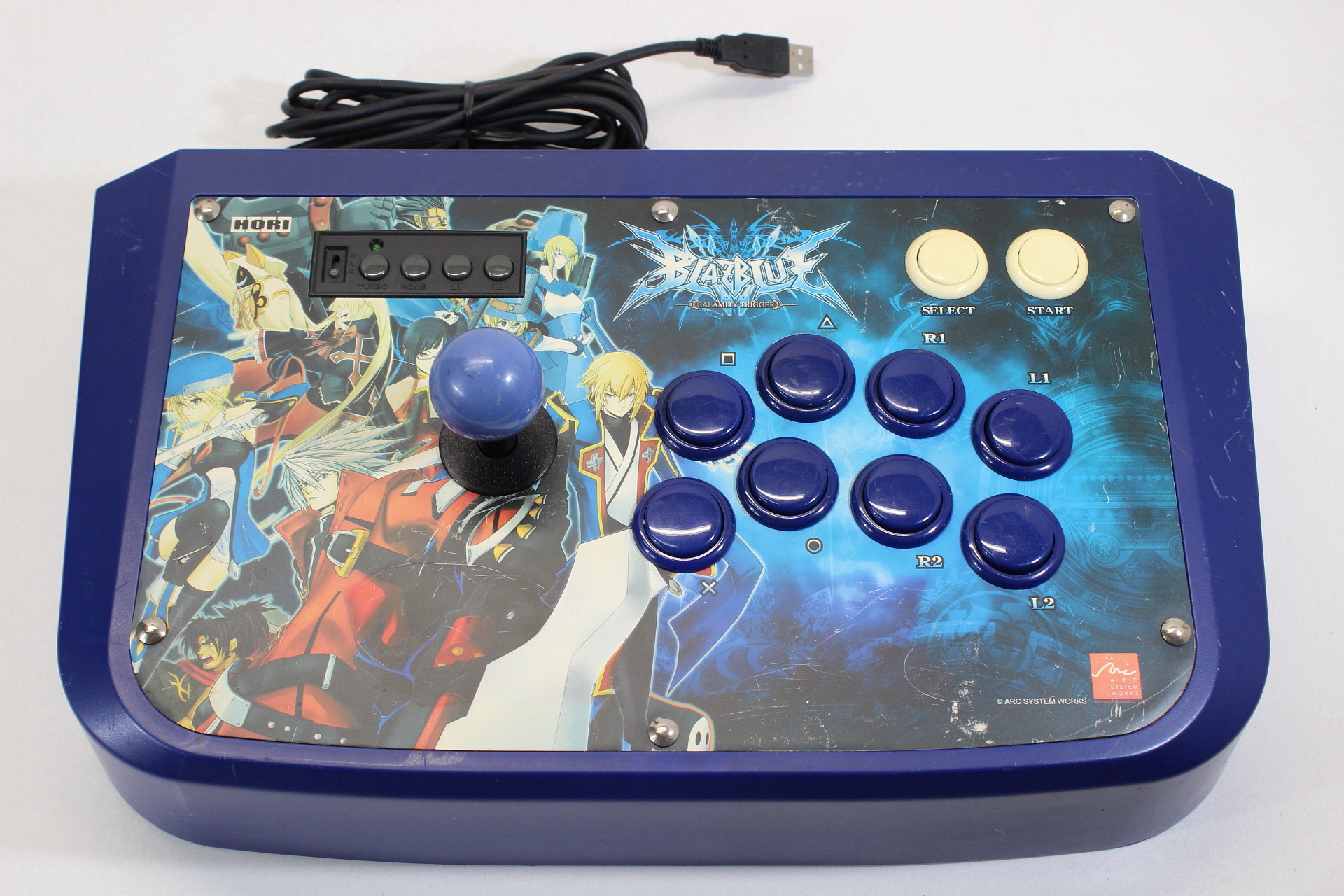 Hori Blazblue Stick HP3-56 Arcade Joystick Controller PlayStation 3 PS3 PC  (B)