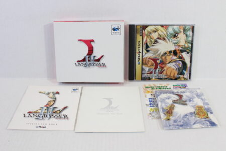 Langrisser IV 4 Special Edition W/ Pins CIB (B) SEGA Saturn SS