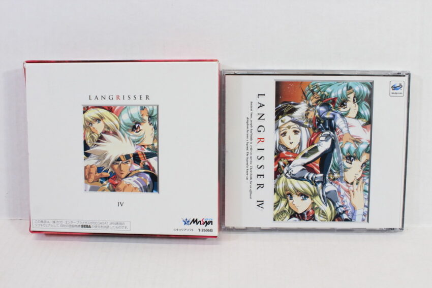 Langrisser IV 4 Special Edition W/ Pins CIB (B) SEGA Saturn SS