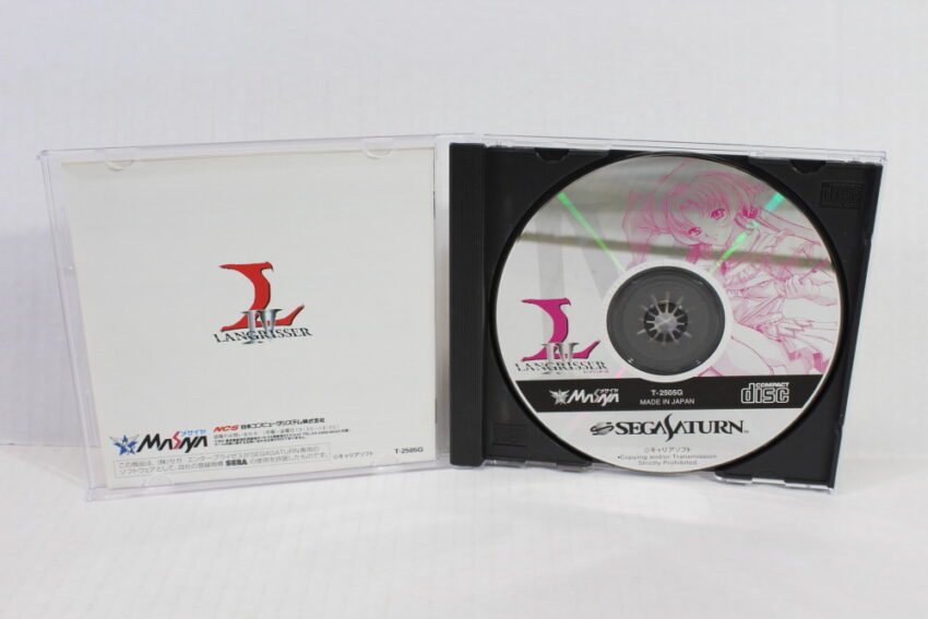 Langrisser IV 4 Special Edition W/ Pins CIB (B) SEGA Saturn SS