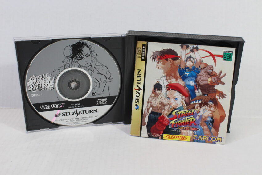 Street Fighter Collection CIB (B) SEGA Saturn SS