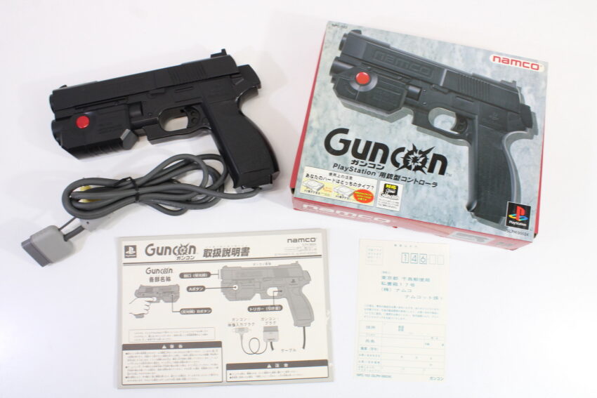 Boxed Namco NPC-103 GunCon Light Gun Controller Playstation PS1 PS2 (B)