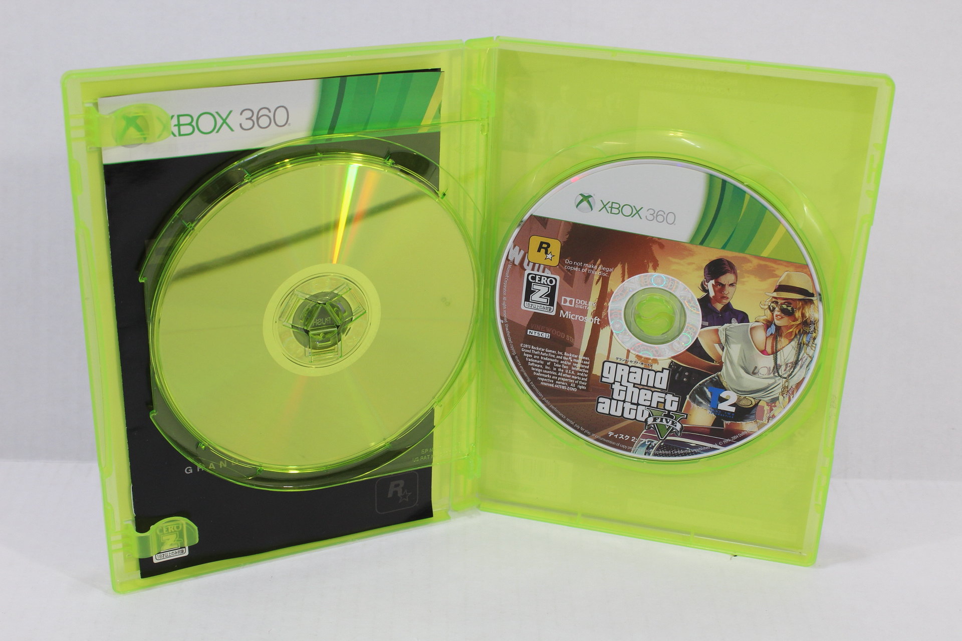 Grand Theft Auto V GTA 5 Xbox 360 Complete With Manual and Discs 1 & 2