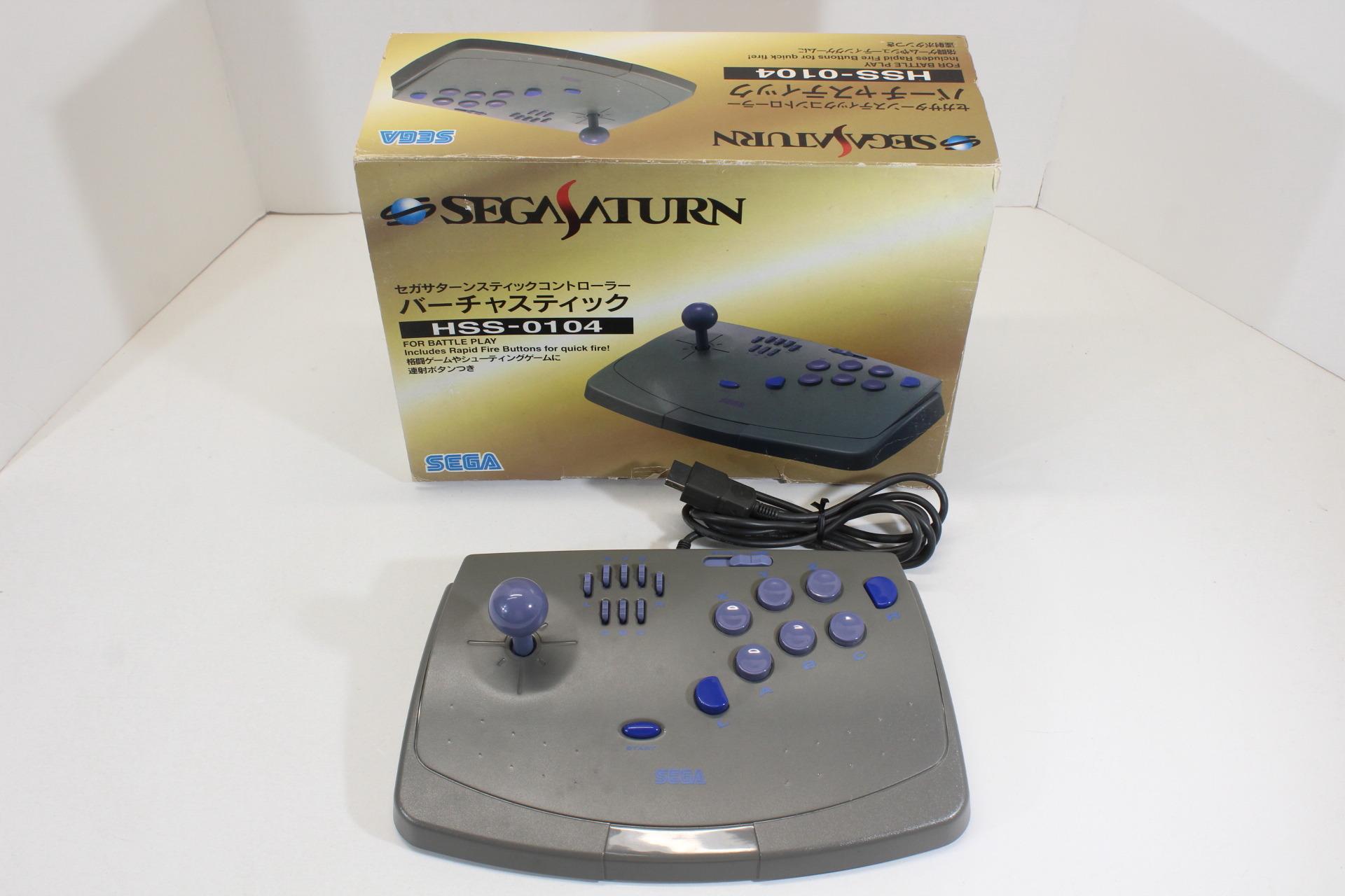 大注目 セガサターン ＳＳ バーチャスティック VIRTUA STICK HSS-0136