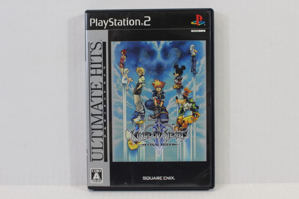 Kingdom Hearts II 2 Final Mix+ Plus Ultimate Hits (B) PS2 – Retro Games  Japan