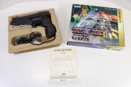 Sega Saturn Virtua Gun Controller HSS-0122 Boxed SS (B)