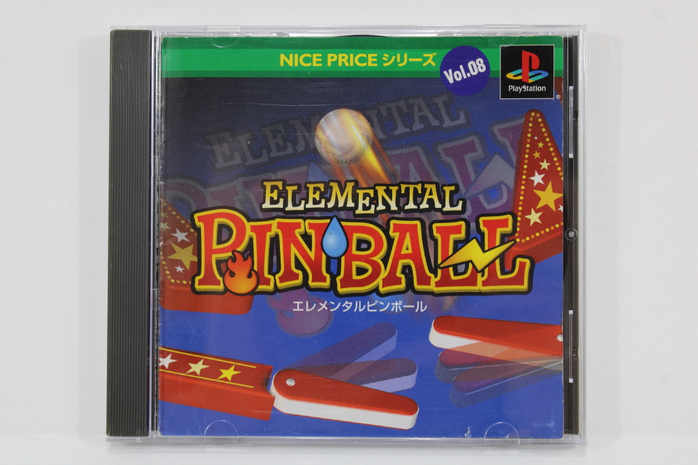 Elemental Pinball (B) PS1 – Retro Games Japan