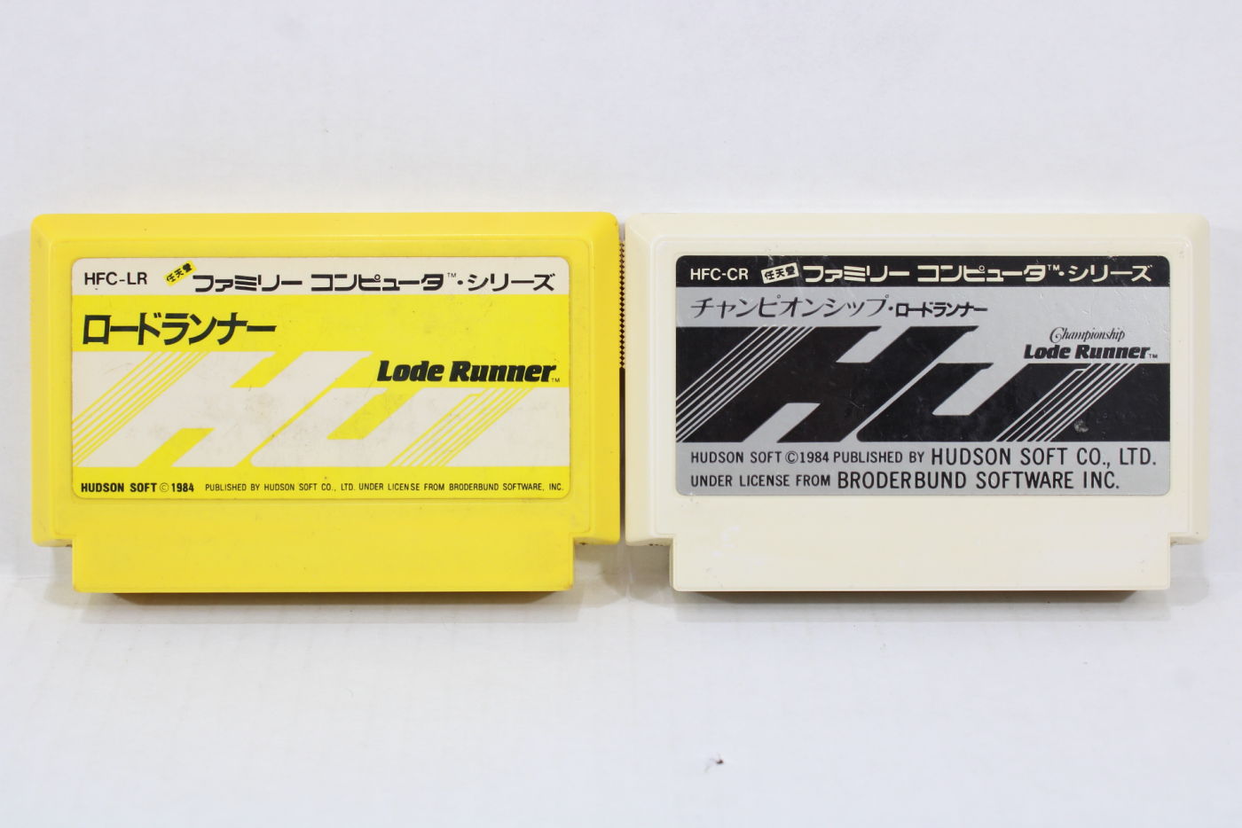 Lot of 2 Lode Runner & Championship FC (B) – Retro Games Japan