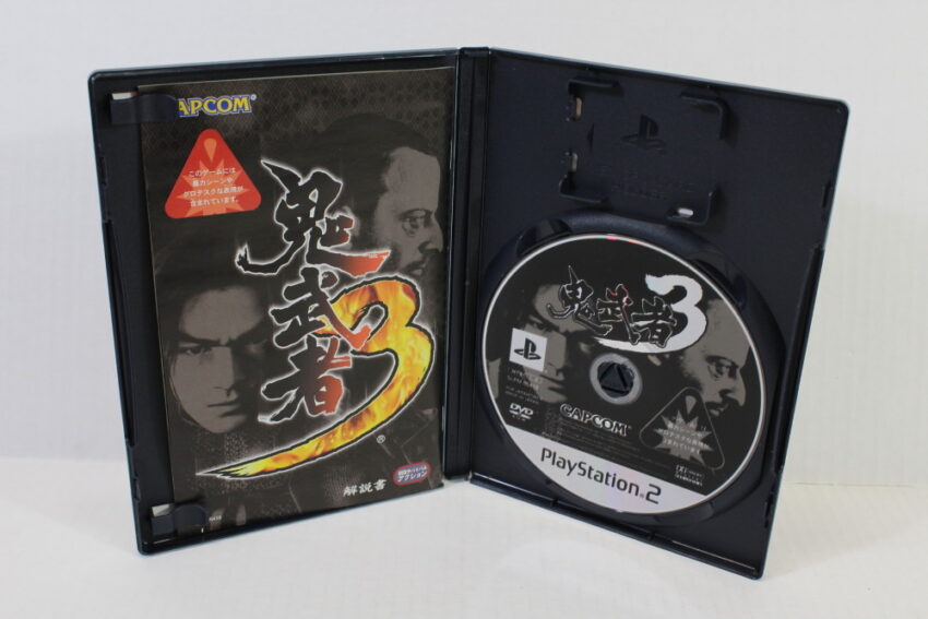 Lot of 3 Onimusha 1 2 3 (B) SONY PlayStation 2 PS2