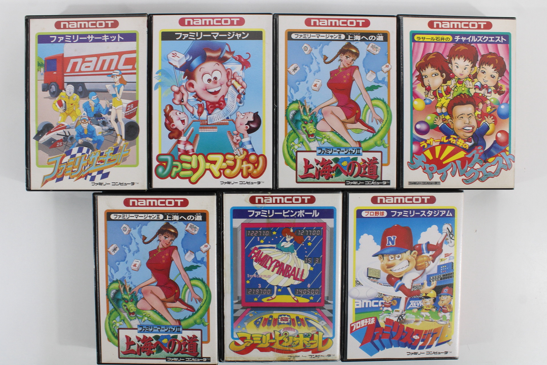 オックスフォードブルー NAMCO NAMCOT FAMICOM 18/18 complete set