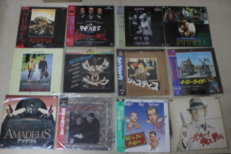 Wholesale Lot of 32 Misc. Action Movies English Audio Japanese Subtitles LD Laserdisc (B~C)
