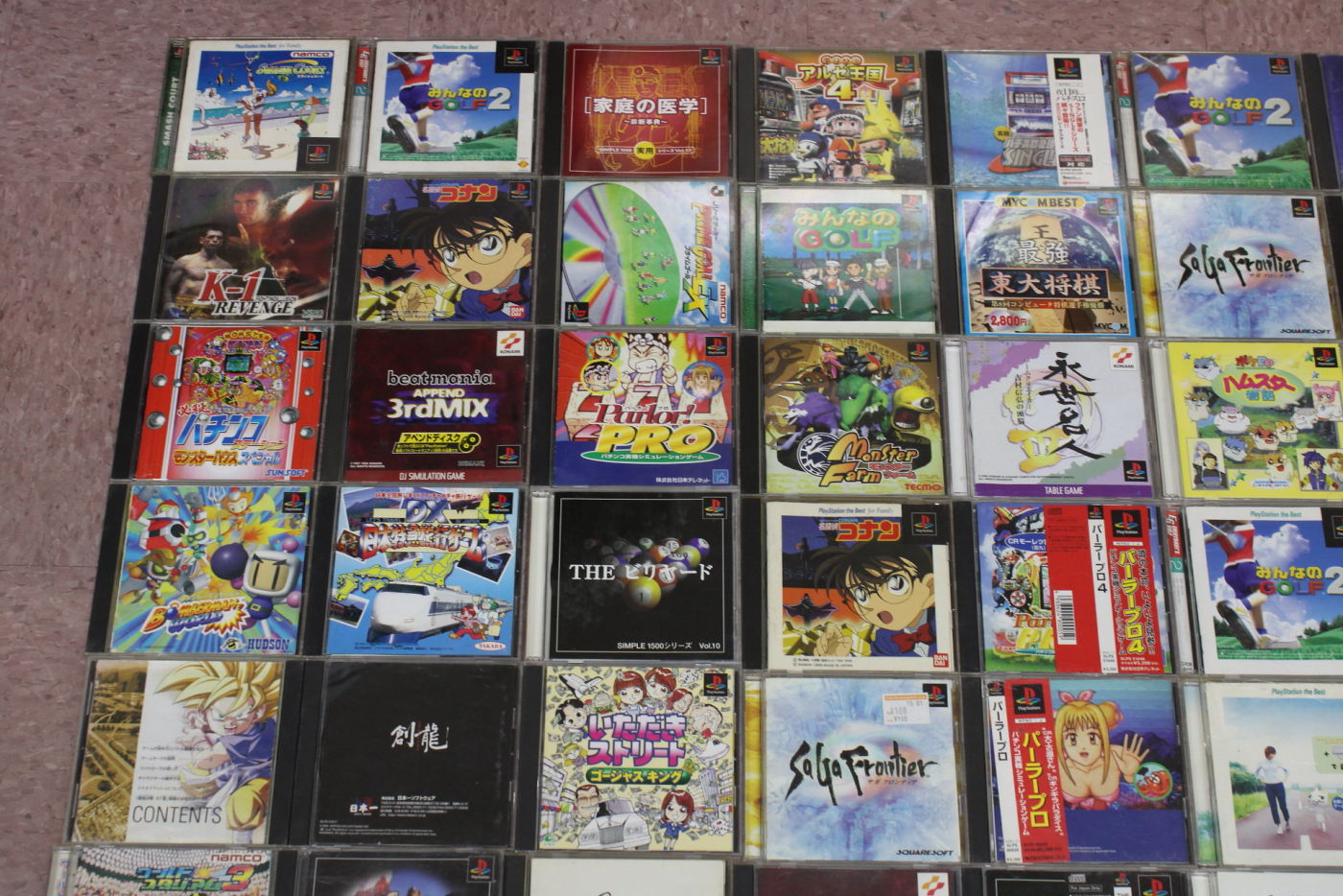 Wholesale Lot of 60 PS1 PlayStation 1 Games (Untested) – Retro Games Japan