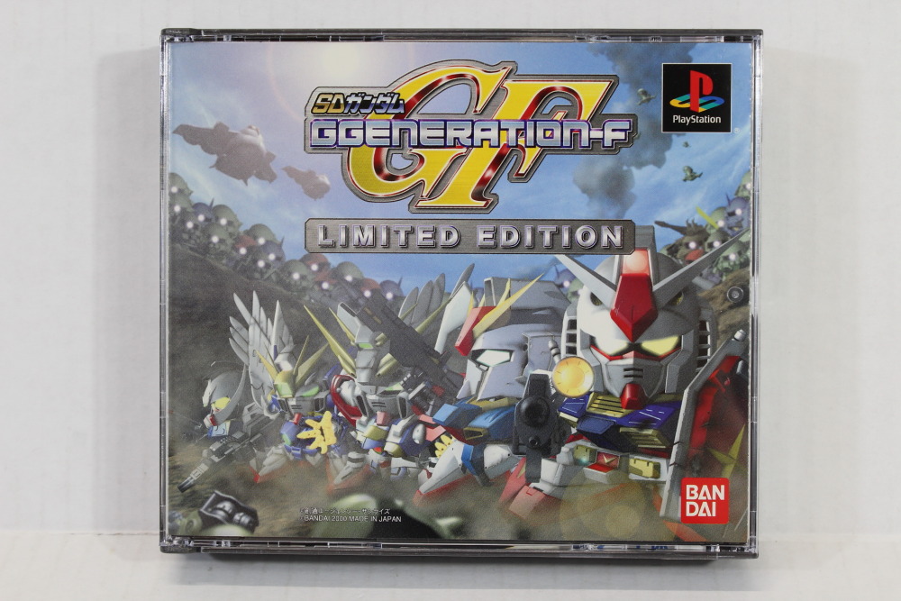 SD Gundam G Generation F Limited Edition (B) SONY PlayStation 1 PS1