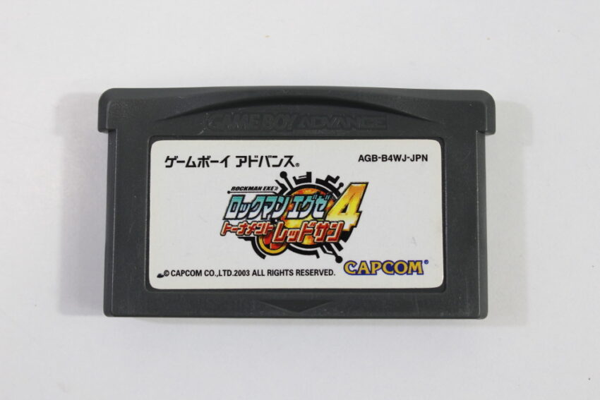 Rockman EXE 4 Tournament Red Sun Mega Man (B) Nintendo Gameboy Advance GBA