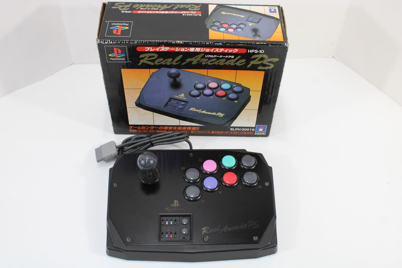 HORI Real Arcade PS HPS-10 Joystick Controller Playstation PS1 PS2