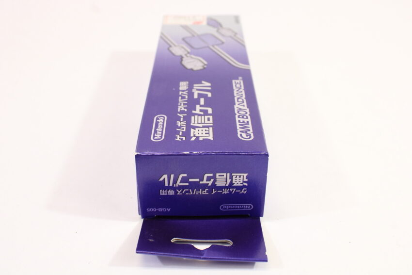 Official Nintendo Game Boy Advance Game Link Cable Cord Boxed OEM AGB-005 GBA (B)
