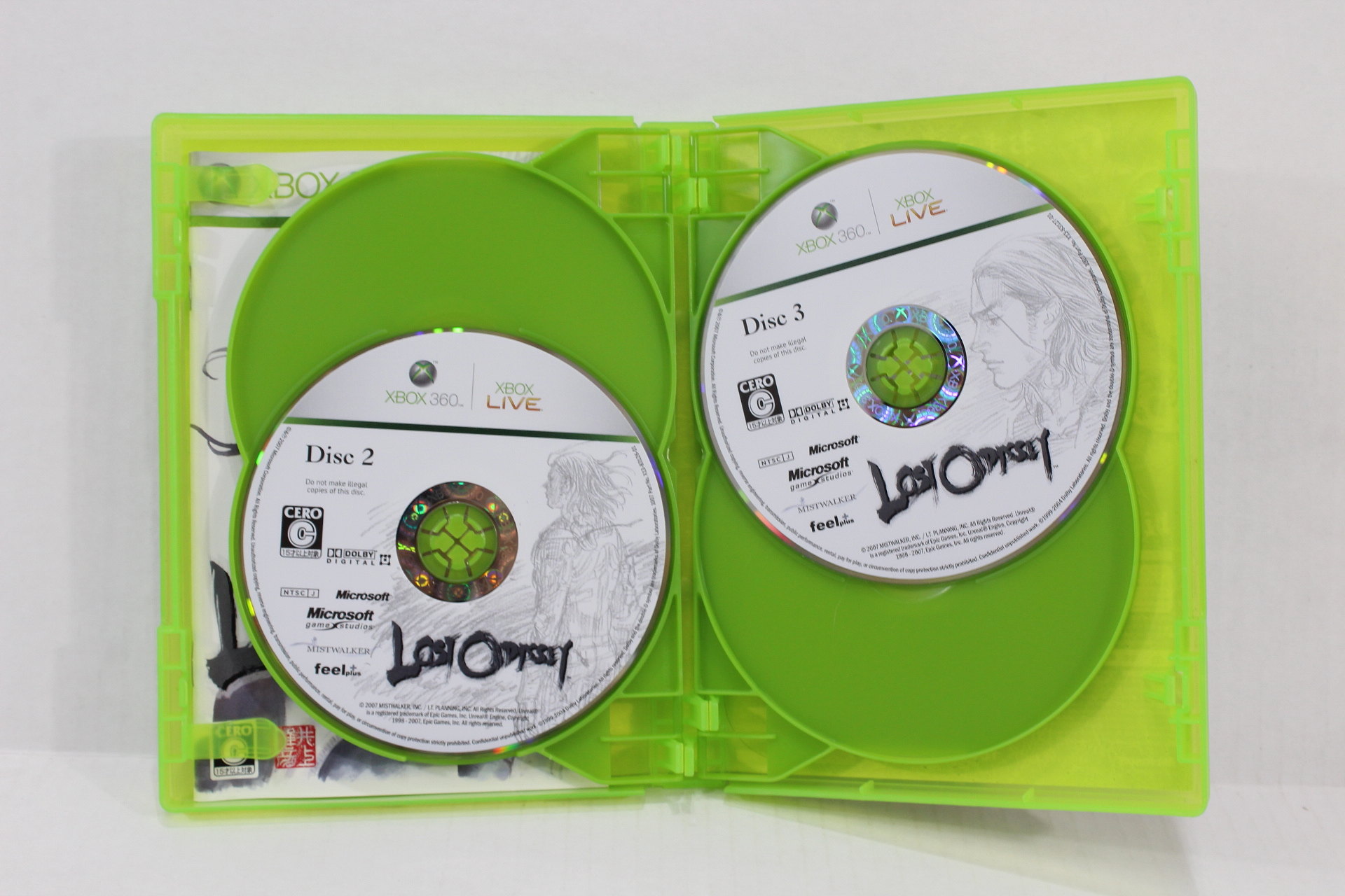 Lost Odyssey Playable Demo Disc Xbox 360 Japan Ver.