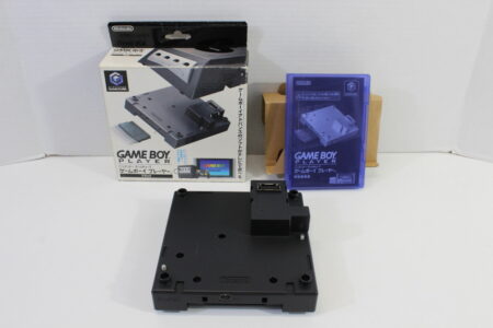 Boxed Nintendo Gamecube Gameboy Player Black DOL-017 With Start Up Disc (B)
