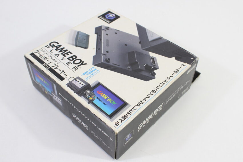 Boxed Nintendo Gamecube Gameboy Player Black DOL-017 With Start Up Disc (B)