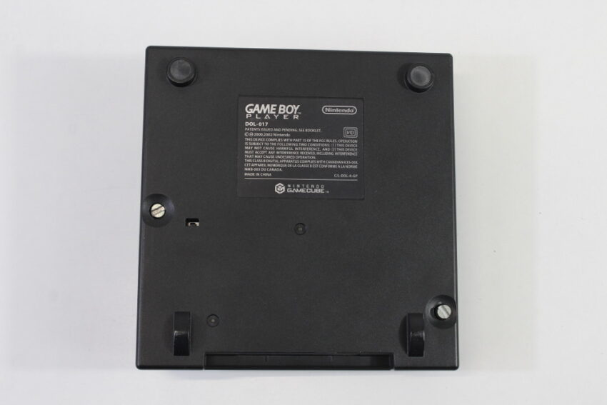 Boxed Nintendo Gamecube Gameboy Player Black DOL-017 With Start Up Disc (B)
