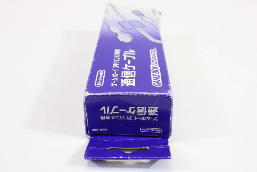 Official Nintendo Game Boy Advance Game Link Cable Cord Boxed OEM AGB-005 GBA (B)