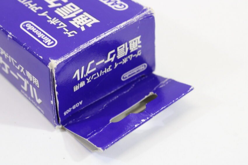 Official Nintendo Game Boy Advance Game Link Cable Cord Boxed OEM AGB-005 GBA (B)