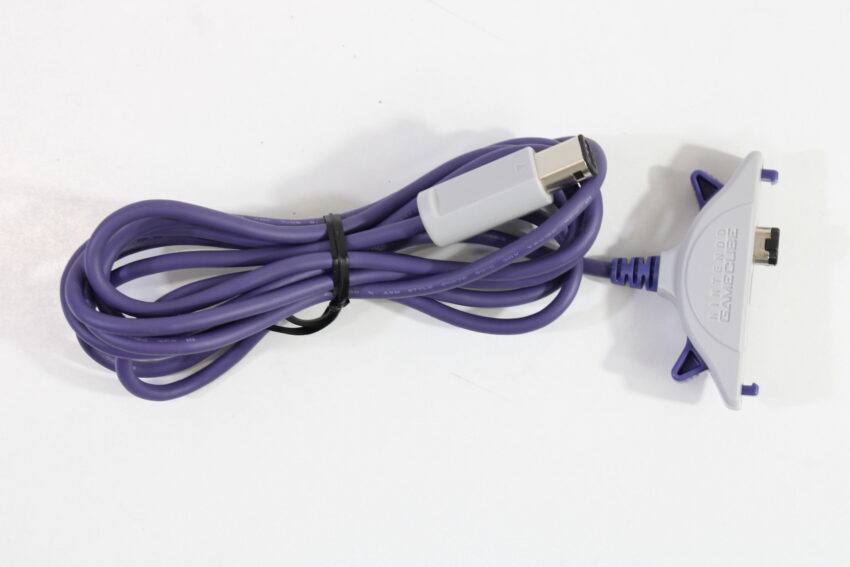 Official Nintendo Gameboy Advance to GameCube GBA GC Link Cable Cord Boxed OEM DOL-011 (B)
