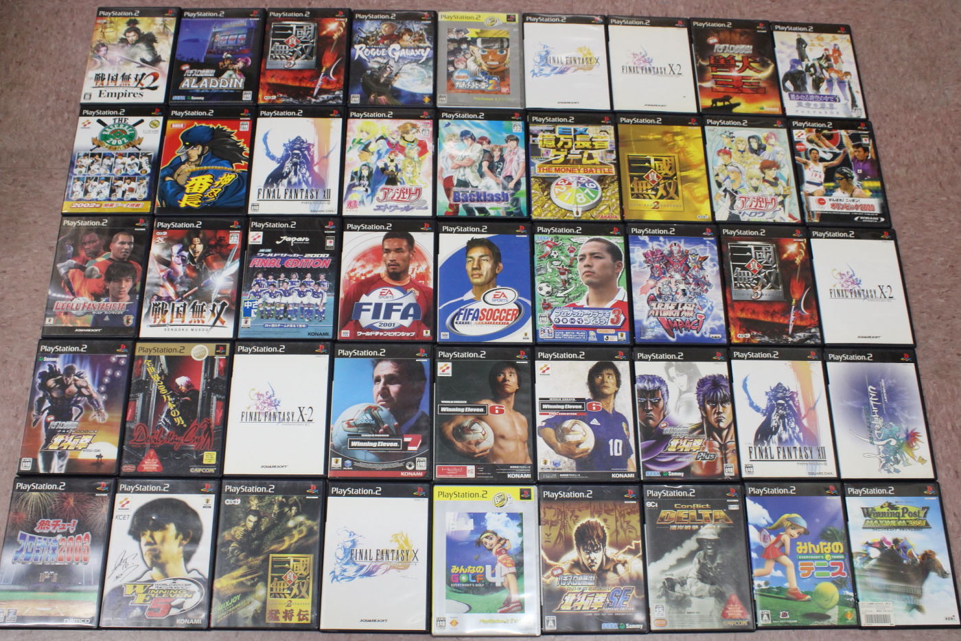 Wholesale Lot of 45 PS2 PlayStation 2 Complete Games (Untested) PS2